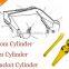heavy equipment long stroke hydraulic cylinder