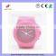 silicone alarm clock fashion watch design