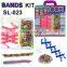 2015Loom Bands/ Rubber Bands/ Paper Box and Plastic Box Loom Kit