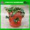 Hot selling round folding strawberry planter bag