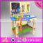 2016 new design children tool toy wooden workbench W03D076B
