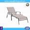 Cheap chaise lounge outdoor stackable sling sunbed garden sling sun lounger