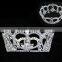 Hot Selling Bridal Jewelry Pageant Rhinestone Big Fashion Crystal Crown