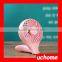 UCHOME Summer Popular Mini Usb Handheld Fold Fan, Electric Rechargeable Fan For Who Plastic Mini Hand Fan Led Handheld Mini Fans