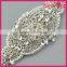 Latest Bridal Sash Beaded Rhinestone Applique