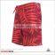 Four way stretch fabric digital printing mens board shorts custom