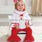 HOT sale children ruffle clothing cute animal clothes baby clothes kids outfit