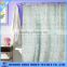 Custom British Letter Jacquard Hookless Shower Curtain for Hotel,Bath room