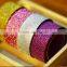 Multicolor paper tape customizable glitter paper tape different size decorative tape