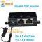1port gigabit passive power over Ethernet POE injector