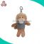 Hot sell plush lion keychain mini plush animal keychain