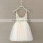 In stock top quality golden straps baby dress cutting M5070453