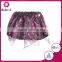 TOP quality cheap tutu pettiskirt girls skirt plain fabric wedding tutu red with leopard print