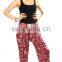 Drawstring Elephants Stamp Pattern Boho Baggie Ginnie Yoga Aladin Thoursers Pants
