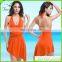 Popular new summer style design lady cover ups sexy beach dress wholesale