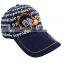 High quality fashion custom beautiful baseball kids winter hat wholesale