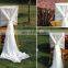 Best Selling Fancy Wedding White Lace Chair Sashes