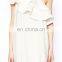 CHEFON Asymmetrical frill elegant short dresses