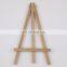 Wooden tabletop art easel