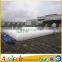 Safety inflatable water pool for games