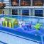 HI 0.65mm pvc tarpaulin pool floating giant inflatable octopus equipment