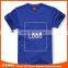 Group events wear blue casual screen printing t shirt
