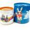 Brand new round coin tin box