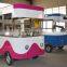 480cm Black traction food trailer / truck / add electric brake system