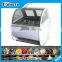 Portable ice cream showcase /gelato display cabinet for sale/popcicles blast freezer