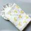 Bamboo cotton cute mulsin blanket baby muslim swaddle gift blanket