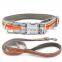 New lettering reflective nylon webbing pet collar dog collar traction rope