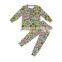 Soft baby girls pajamas with printed paterns