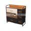 Customized 5L-612 Large Capacity Chest fabric chest drawer storage tower organizer unit for bedroom