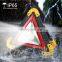 Portable Waterproof Triangle Road Hazard Traffic Warning Light For Car Safety