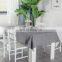 High Quality Simple Solid Color Cotton Linen Table Cloth For Dining Room Living Room Picnic Party