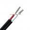 solar dc corrugated wire 1x 4mm2 solar cable