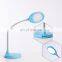 European style led desk lamp with wireless charger USB port home decor modern for bedroom