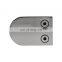 Factory Stainless Steel 304/316 handrail glass clamp for handrail