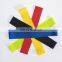 Home use Covered Resistance Bands Fitness Tube With Fabric Covered hip resistance tension set