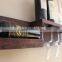 Stain color antique wooden wine rack,wine wall shelf accept OEM