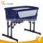 Swinging fashion design baby crib with 6-position height adjustable