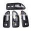 4pcs Black INSIDE INTERIOR DOOR HANDLE FL FR RL RR For HONDA ACCORD 94 95 96 97