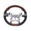 Car Circular Steering Wheel For Toyota Prius 2012 - 2015