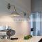 Hot Sale Macron Metal Wall Lamp Colorful Shade LED Decorative Wall Lighting For Home