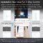 US Standard ZigBee Smart Home Wifi Wall Touch Switch,1 Gang 1 Way, Tempered Glass Panel Whole House Light Control Switch