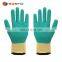 SUNNYHOPE hand gloves latex hot sale construction working Latex Coated Gloves work safety gloves