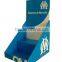 Cardboard cigarette counter display/small cardboard counter display stands PDQ/Table cardboard counter display stand
