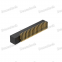 Denentech 1.27mm Pitch H4.9 Dual Row Right Angle Male DIP Box Header Connector
