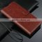 Luxury Crazy horse pu Leather phone case flip cover for sony z4