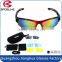 Shatterproof PC lens anti glare outdoor sports sunglasses anti UVA UVB new fashion driving racing glasses